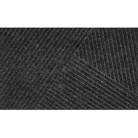 Wash+Dry DUNE Stripes dark grey 45x75 cm, innen und außen, waschbar