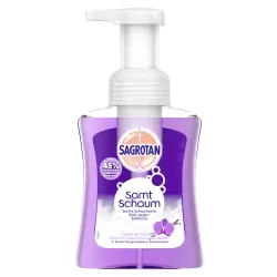 SAGROTAN Samt-Schaum Handwaschschaum, 250 ml 3028056 , Cremige Vanille & Orchidee
