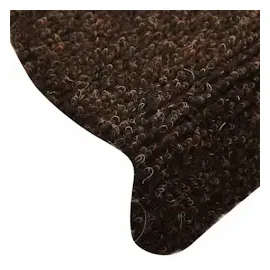 vidaXL Selbstklebende Treppenmatten 5 Stk. Braun 65x21x4cm Nadelvlies