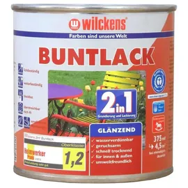 Wilckens Buntlack 2in1 Lichtgrau glänzend 0,375 l