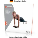Pure2Improve Balance Board Schwarz/Rot Einheitsgröße