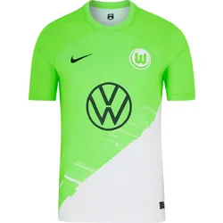 Nike VFL Wolfsburg 23-24 Heim Teamtrikot Herren in sub lime-anthracite, Größe L - grün