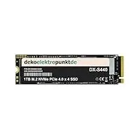 dekoelektropunktde 1TB M.2 NVMe Gen4 SSD Festplatte passend für Acer Predator Helios 300 PH317-53-79S0, Alternatives Ersatzteil 2280 PCIe 4.0 x 4