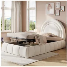 Okwish Polsterbett 90 x 200 cm Beige