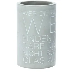 räder Dining Flaschenkühler Wahrheit im Wein 215 cm Beton