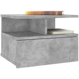 vidaXL Hängender Nachtschrank 40 x 31 x 27 cm Grau