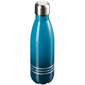 Le Creuset Trinkflasche, Edelstahl, 0.5 L, Deep Teal,