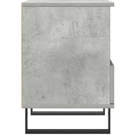 vidaXL Nachttische 2 Stk. Betongrau 40x35x50 cm Holzwerkstoff