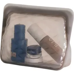Stasher Beauty Essentials Kosmetiktasche taupe