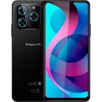 Krüger&Matz Smartphone LIVE 11 schwarz (Schwarz), Smartphone, Schwarz