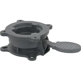 MCW Drehplatte für Ampelschirm Metall Ø 17 cm Schwarz