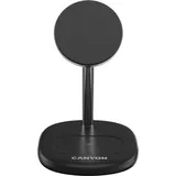 Canyon Ladestation fr Mobiltelefone, WCS-205, Qi2, 2 in 1, kabellos, schwarz - Schwarz