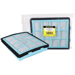 Hepa Filtersystem Pollenfilter kompatibel Philips FC8760 FC8761