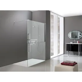 Hüppe Duplo pure Walk-In 140 x 200 cm rechts Anti-Plaque (DT0014C91322)