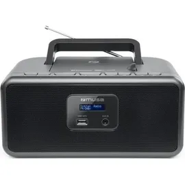 Muse M-32 DB Tragbarer CD-Player Schwarz