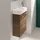 Villeroy & Boch Waschtischunterschrank 1 Tür 34 x 51,4 x 20,2 cm Braun