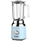 Westinghouse Standmixer Retro Serie 600 Watt 3 Geschwindigkeiten 1,5L, hellblau