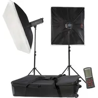 Falcon Eyes Studioblitz Set TFK-21200L mit LCD-Schirm