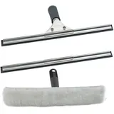 Novaliv Fensterwischer Profi 45 cm Schwarz