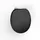 eigenmarke / k&h sanitary gmbh Duschwell MDF WC-Sitz Soft Touch Schwarz
