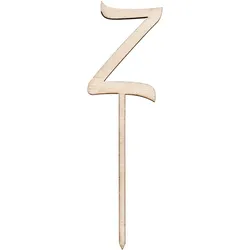 Sallys Cake Topper Buchstaben - aus Holz