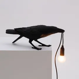 SELETTI Bird Lamp Schwarz