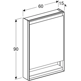 Geberit ONE 60 cm weiß