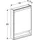 Geberit ONE 60 cm weiß