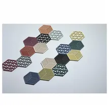 ZONE Denmark Untersetzer 16 x 14 cm, schwarz