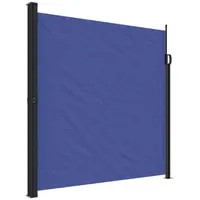 vidaXL Seitenmarkise Ausziehbar Blau 200x600 cm