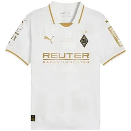 Puma Borussia Mönchengladbach Trikot 2025/26 Weiß Herren Gr. M