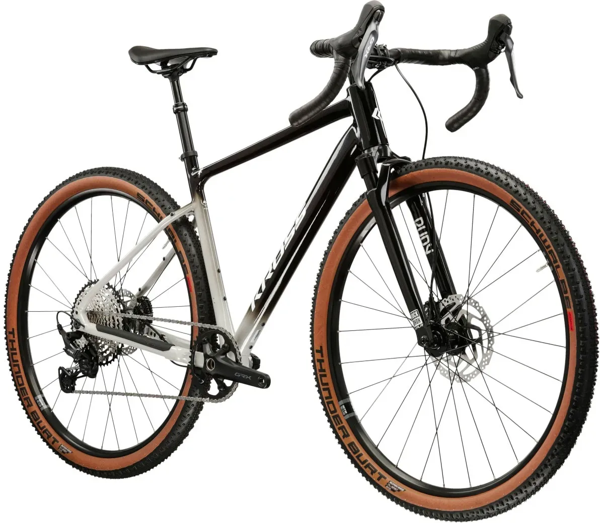 Gravelbike KROSS "Esker LTD" Gr. 51, schwarz (schwarz, schwarz), Fahrräder, Herren, 51cm, 28 Zoll (71,12cm) hinten: 28 Zoll (71,12cm), Gravelbike