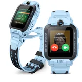 imoo Z7 Smartwatch für Kinder, Smartwatch, Kinder-Smartwatch, Telefon mit Zwei-Wege-Video- und Telefonanruf, Kinder-GPS-Uhr, IPX8-Schwimmwasserbeständigkeit-Blau