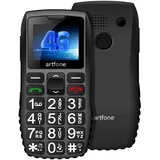 artfone Seniorenhandy C1 mit Notruftaste | einfache & robust mit großen Tasten | 4G