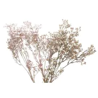 Dekoleidenschaft 2X Kunstpflanze Schleierkraut mit Blüten in rosa und