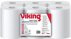 Viking Handtuchrolle Weiß 2-lagig 125 m J621333.0 6 Rollen