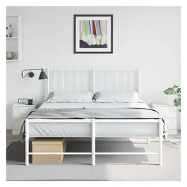 vidaXL Nachtschrank 2 Stk. 34,5 x 39 x 44 cm Weiß