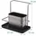 Relaxdays Spülbecken Organizer 21 x 19 x 12 cm Silber