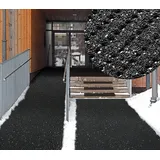 melius vivere SafeStep AntiRutsch - Sicherheitsmatte PRO Anthrazit 1,20 x 0,50 Meter