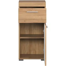 trendteam Amanda Kommode 37 x 79 x 31 cm Braun