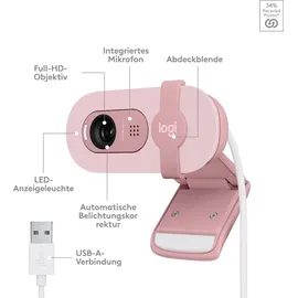 Logitech Brio 100 rosa