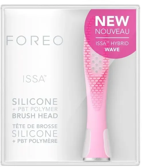 FOREO ISSATM Hybrid Wave Brush Head - Hybrider Ersatzbürstenkopf für ISSATM Sonic Zahnbürste Massage  