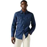 Levi's Barstow Western Standard Langarmhemd Red Cast Rinse Ma S