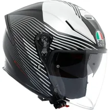 AGV K5 Jet Evo Control Schwarz/Weiß/Pink M