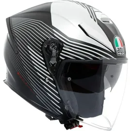 AGV K5 Jet Evo Control Schwarz/Weiß/Pink M