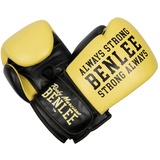 BENLEE Rocky Marciano BENLEE Boxhandschuhe aus Leder Hardwood Yellow/Black 16 oz