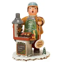 Hubrig Volkskunst GmbH Räuchermann Winterkind 20 cm Braun