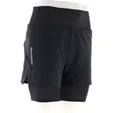 Salomon Sense 2in1 Shorts (Größe XL, schwarz)