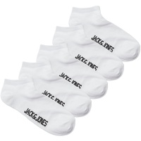 JACK & JONES - Socken JACDONGO 5er Pack in Weiß Gr.34-37,