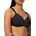 Damen Minimizer-BH W01 mit Bügel ohne Polsterung Verstellbare Träger 80H Schwarz